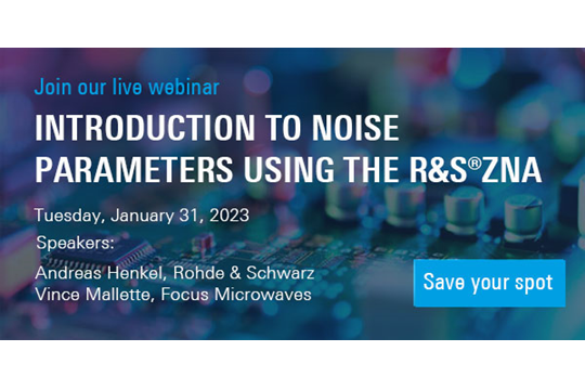 Introduction To Noise Parameters Using The RS ZNA - Vimarsana News