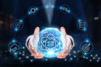 The Future Of Cleaning Validation GettyImages-2179880251-digital-validation-hands-blue