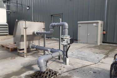 thumbnail_Ferrier Pumps have brought in a Landia Chopper Pump to deal with wastewater from chicken processing.
