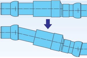 DWV FLEX-TEND® Flexible Expansion Joint For Gravity Drain Pipelines DWV FLEX-TEND