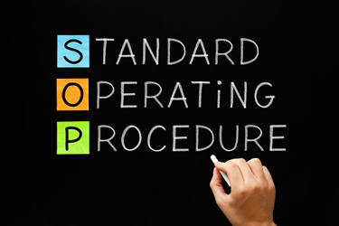 SOP Standard Operating Procedures