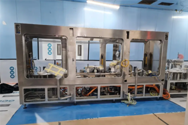 Group Vial Filling, Labeling and Inspection Line
