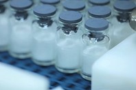 Verifying Vacuum Maintenance While Preserving The Product Sample Vials White Powder