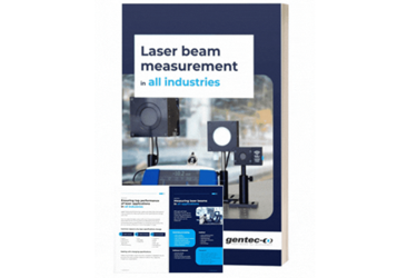 Gentec - laser beam measurement all industries Gentec - laser beam measurement all industries