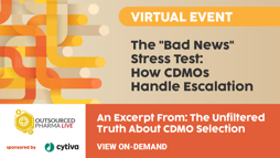 The "Bad News" Stress Test: How CDMOs Handle Escalation