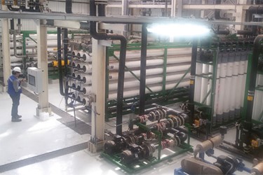 Desalinated Water Supply Helps Plant Meet Strict Environmental Regulations Desalinated Water Supply Helps Plant Meet Strict Environmental Regulations