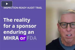 Inspection ready audit trail