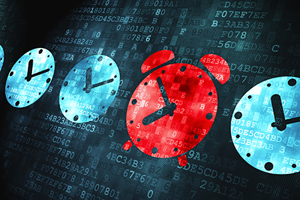 Your Trial Is In Jeopardy. Time Is Critical. Data time clock GettyImages-454148967