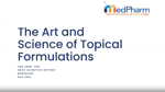 The Art And Science Of Topical Formulations medpharm