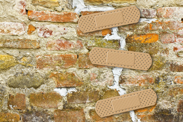 Band-Aid Over Brick Wall Band-Aid Over Brick Wall