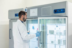 scientific laboratory, medicines, vaccines, pharmaceutical products-GettyImages-2193391324
