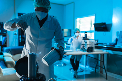 Scientists in biotechnology Lab-GettyImages-2238689737