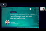 Getting Cell therapies To IND Faster