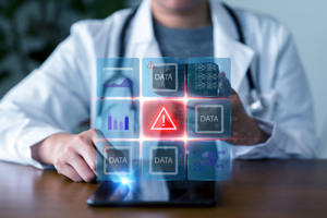 Healthcare cybersecurity, data protection, digital health technology-GettyImages-2245958684