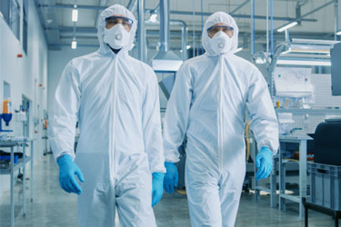 2 Cleanroom Scientists GettyImages-899692840