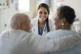 asian doctor with elder patients, care, trust, teamwork-GettyImages-2240196754