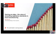 Gaining An Edge – The Value Of Exceeding Regulatory Standards In Food Manufacturing Thermo Scientific Product Insp