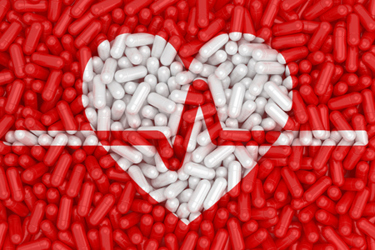 Medical pills in heart shape-GettyImages-1673833676 Medical pills in heart shape-GettyImages-1673833676
