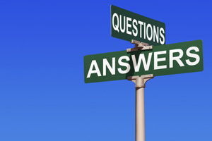 questions and answers street sign-GettyImages-154945710