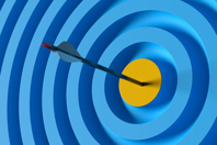 Arrow hitting target-GettyImages-1420039848