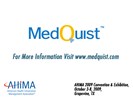 AHIMA 2009 Convention & Exhibit Booth Visit: MedQuist Booth 1600