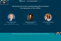 Advancing viral vector mfg