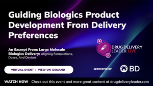 Guiding Biologics Product Development From Delivery Preferences