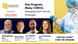 One Program, Many CDMOs: Managing Multi-Partner Strategies