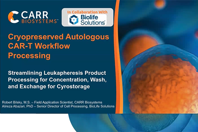 CARR Bio - CAR-T Workflow webinar