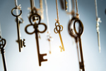Vintage door keys-GettyImages-2225311044