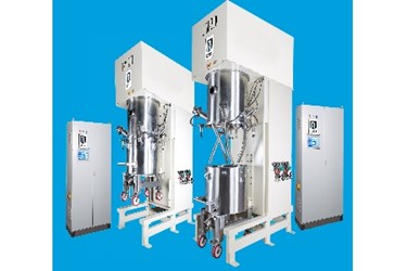Ross 200-gallon Double Planetary Mixers with PLC Recipe Controls Ross 200-gallon Double Planetary Mixers with PLC Recipe Controls