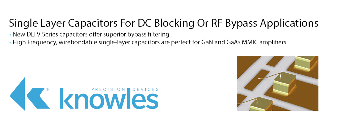 Single Layer Capacitors For DC Blocking Or RF Bypass Applications Single Layer Capacitors slide