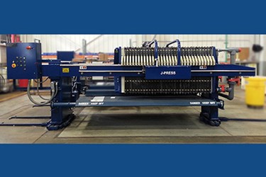 Large Capacity J-Press® Sidebar Filter Press Large Capacity J-Press® Sidebar Filter Press