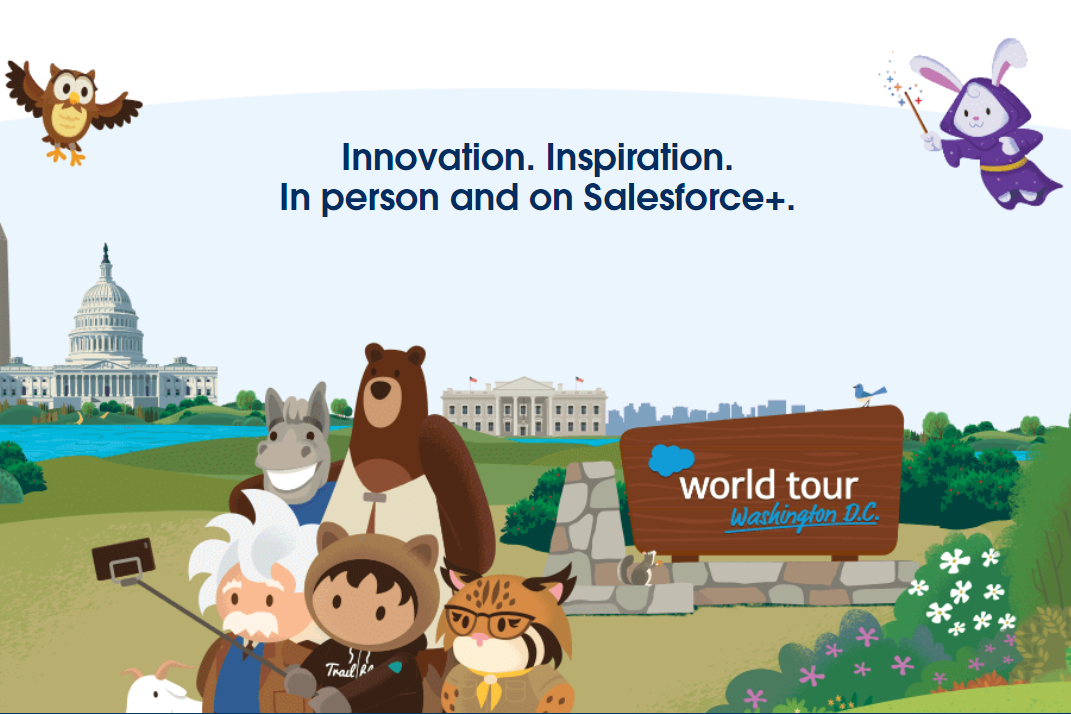 World Tour Is Coming To Salesforce Next stop DC