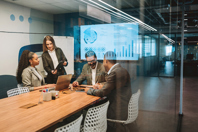 Business woman leading meeting-GettyImages-2187445435