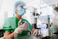 Partnering For Scalable Suspension Processes Tailored To AAV Therapies Microscope pipette GettyImages-503258063