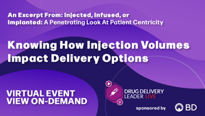 Knowing How Injection Volumes Impact Delivery Options