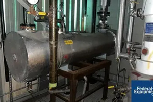 Used 157 Sq Ft Atlas Chemical Heat Exchanger 157 Sq Ft Atlas Heat Exchanger