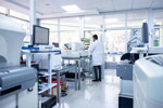 Advancing Drug Development With Optimized LC-MS/MS Bioanalysis GettyImages-1938555104-laboratory-equipment-scientist-windows