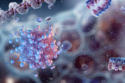 Nanomedicine, oncology medicine, gene targeted therapy, biochemical engineering and pharmaceutical research-GettyImages-2270210340