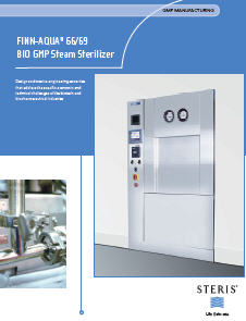 Brochure: Finn-Aqua 66/69 BIO GMP Steam Sterilizer