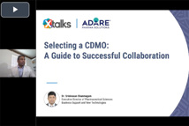 Selecting a cdmo