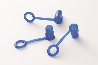 Tethered Plastic Caps For Tube Protection: MCN-TCP Series