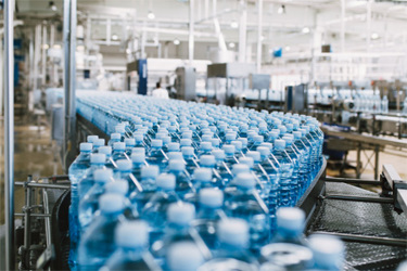Bottled Water Production GettyImages-1249372405