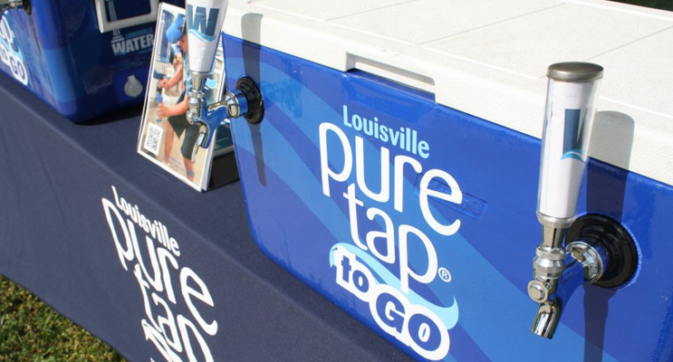 Louisville Water celebrates 21st anniversary Pure Tap drinking