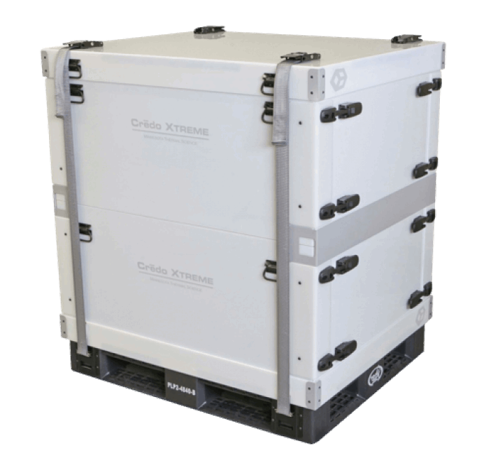 Reusable, TemperatureControlled Pallet Shipper