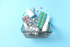 medications in shopping basket-GettyImages-2281371864