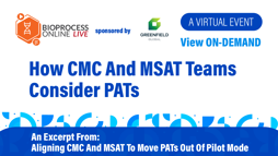 How CMC And MSAT Teams Consider PATs