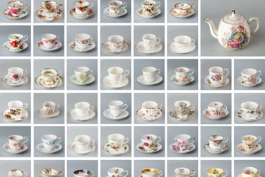 Tea Pot And Tea Cups