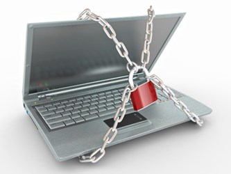 Secured Laptop